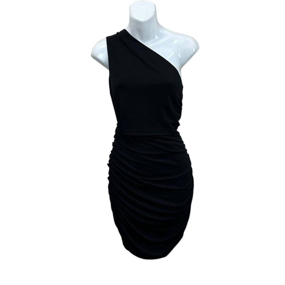 Urban Outfitters One Shoulder Black Bodycon Dress size S